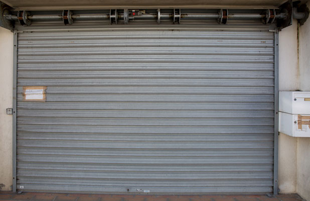 Storefront roll down gate NYC